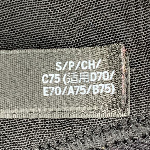 VS Victoria Sport The Player Sport Bra Racerback Black Size S Strappy Back - Picture 11 of 11